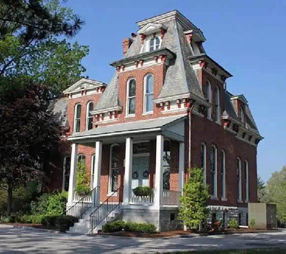 圣路易斯历史森林公园法国第二帝国风房子