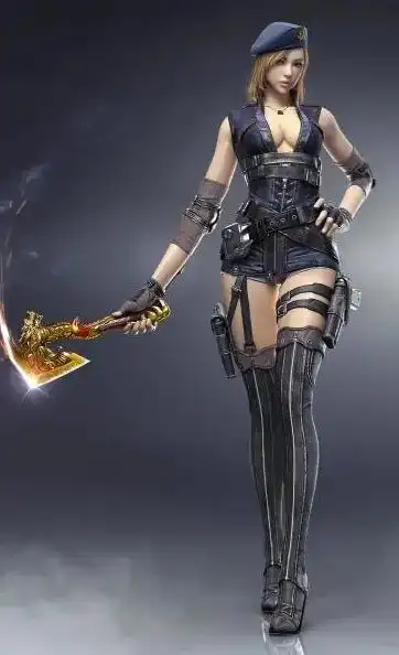 穿越火线女角色去掉所有服装正能量p图2022