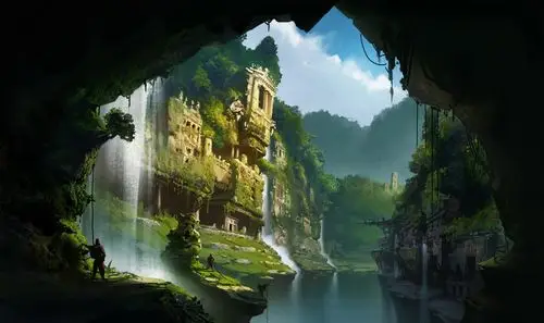 动漫场景设计作品欣赏