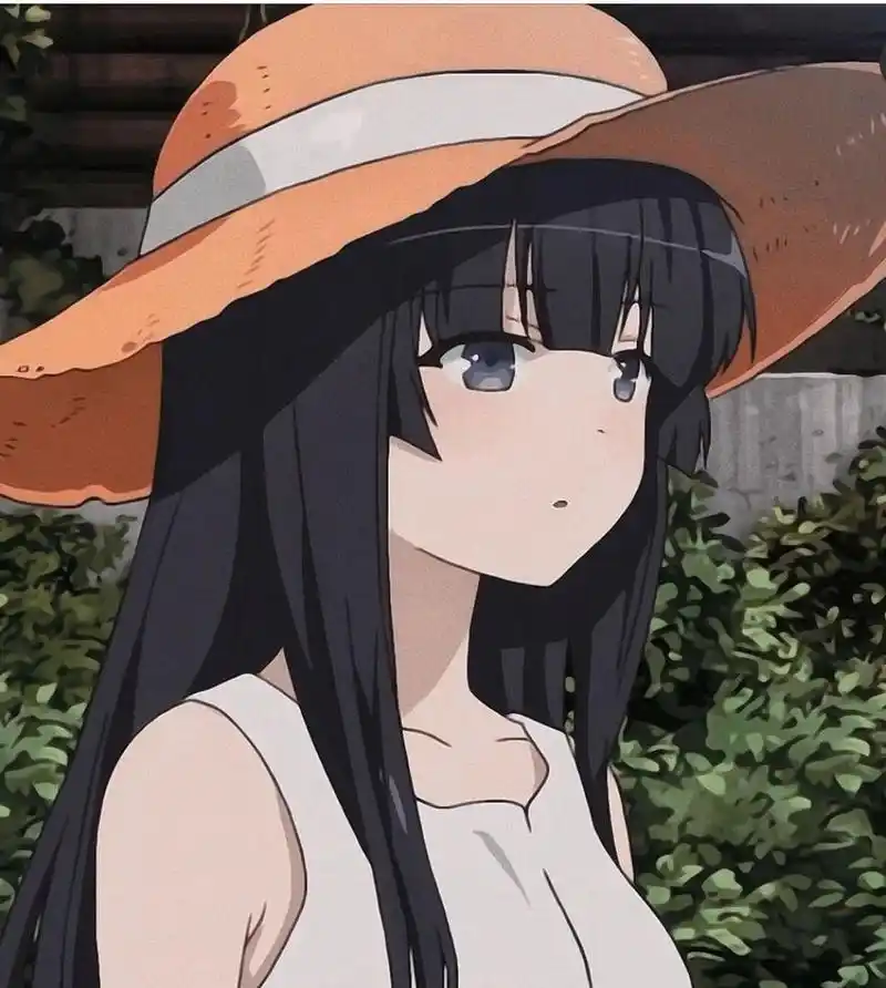 高冷女孩;动漫头像 点个赞