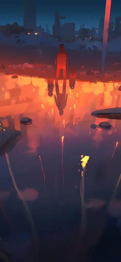 唯美二次元风景图片手机壁纸