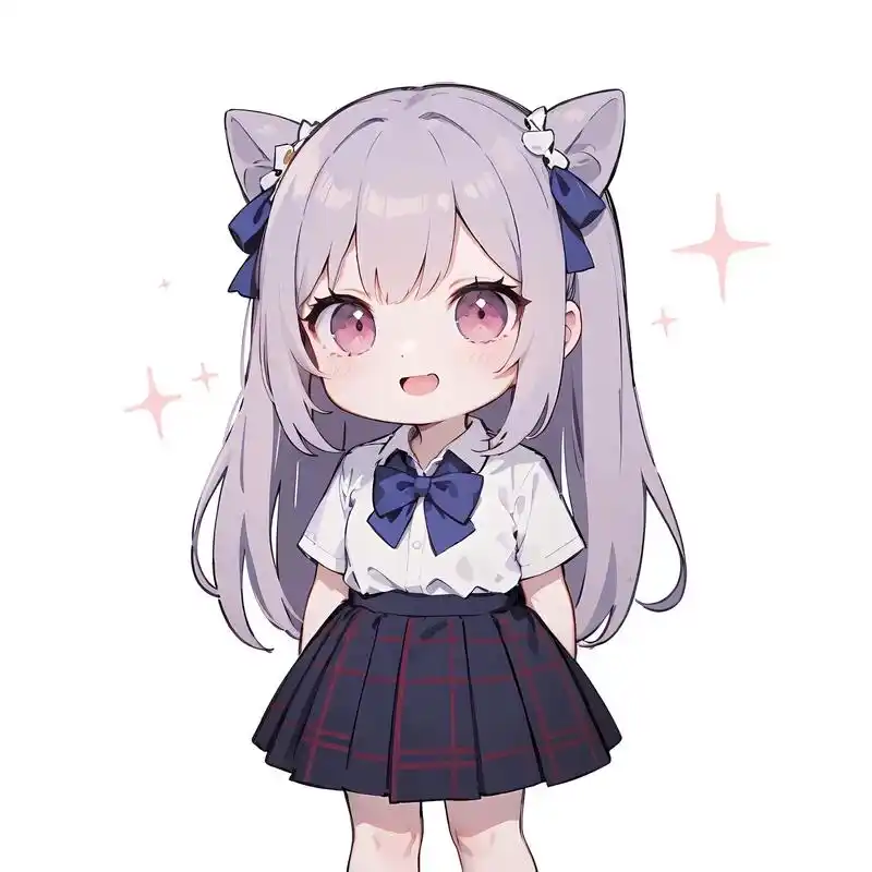 原神 | q版刻晴头像.2024第一发,当然得是我们的颜值与 - 抖音