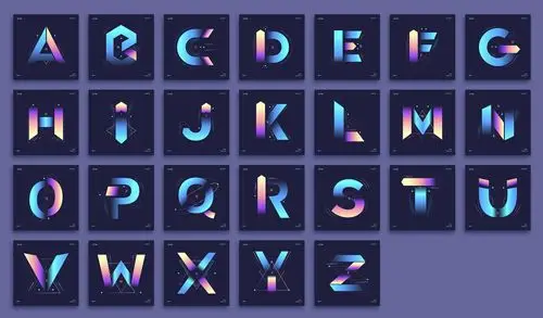 字体设计 // 26个字母|平面|字体/字形|王一翔_ - 原创作品 - 站酷