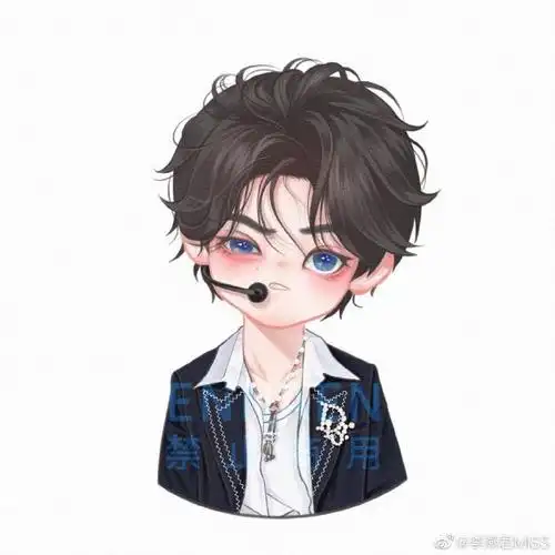 王俊凯超话9797#王俊凯#q版萌图,动漫卡通人物q版头像,分享一组