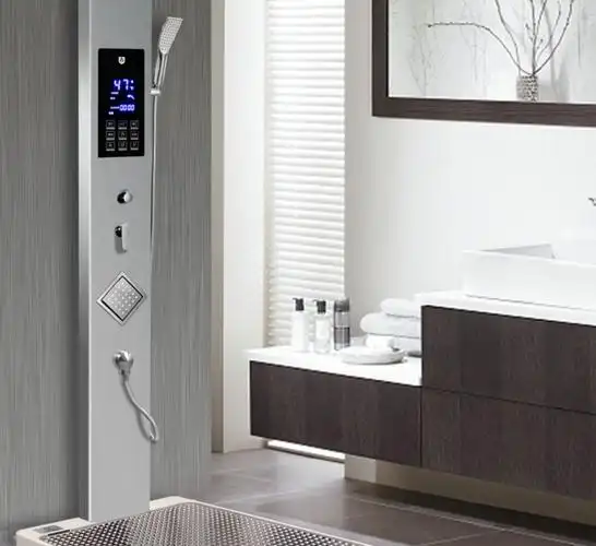 圣洛威集成热水器一体式家用淋浴屏洗澡即热式电热水器免储水s6