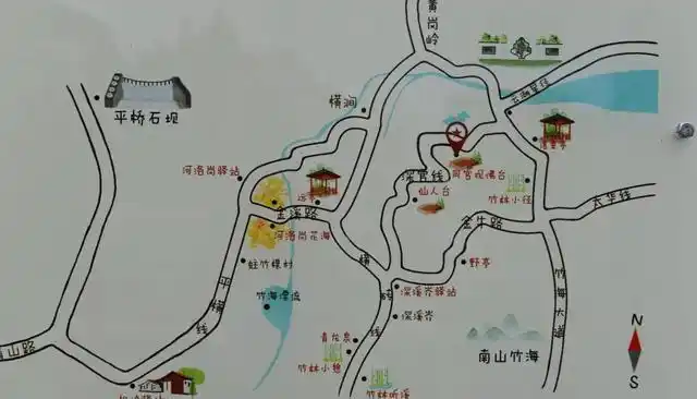 地制宜创建的,以"三山(南山,曹山,瓦屋山)两湖(天目湖,长荡湖)"为中心