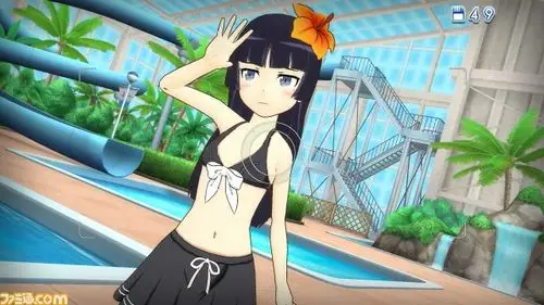 动漫游戏 03 《俺妹不可能那么可爱happyend》水着,摄影模式,偶像育