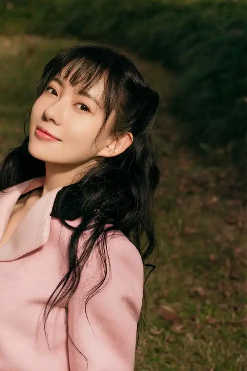 刘萌萌粉色套装甜美写真图片59