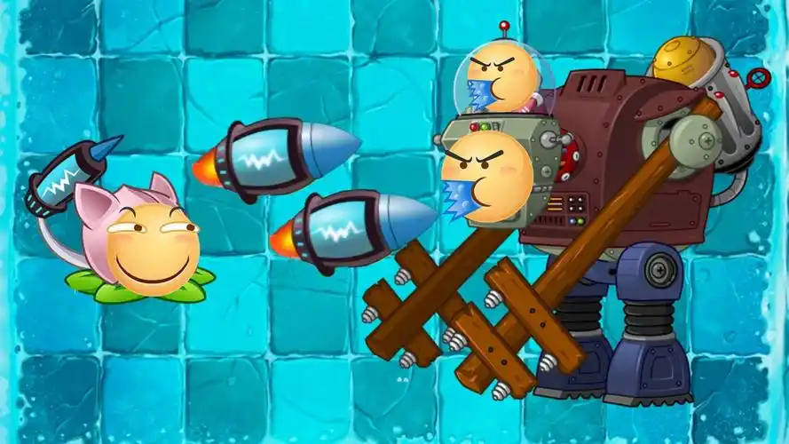 植物大战僵尸:猫尾草连续两个大导弹?小鑫化身非酋中的王者!