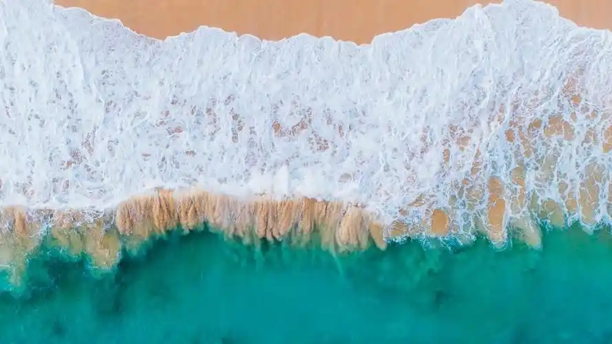 清新的大海景色,高清壁纸,风景图片-回车桌面