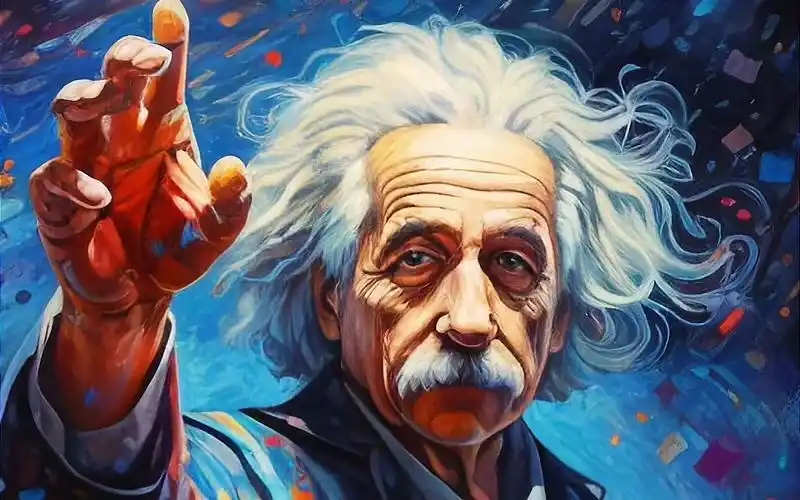 ai动画爱因斯坦