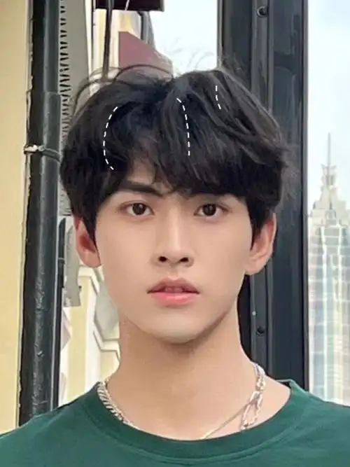 男生发型设计93韩式气垫烫97适合大部分男生脸型烫发9797