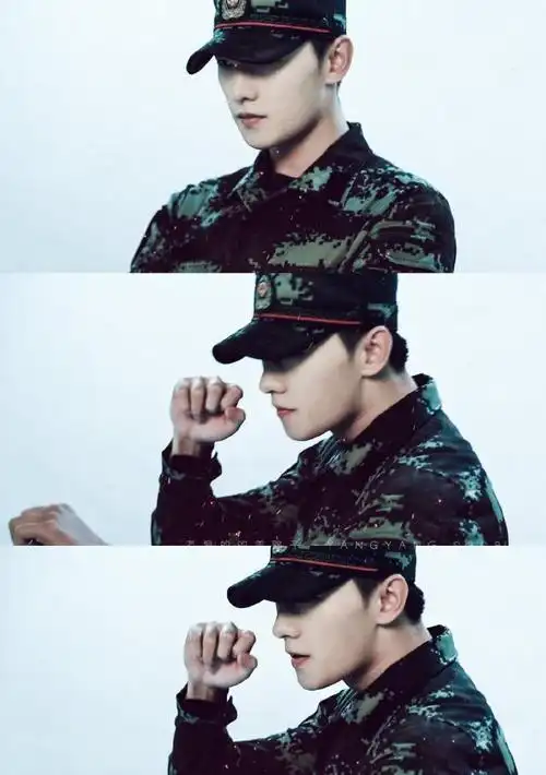 秋天的第一位心动男友杨洋来了杨洋帅军装杨洋特战荣耀