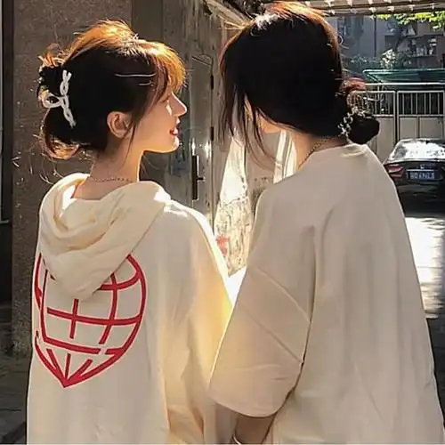 甜妹风格二人姐妹头像_头像签名_科技时代网