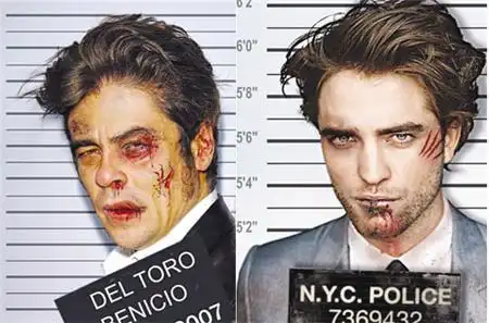 请问谁有美国犯罪分子拍照时候的背景图.求一张!