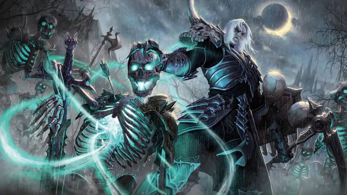 那年最酷的死灵法师壁纸,现在有人出cos啦_暗黑3官网合作专区_17173.