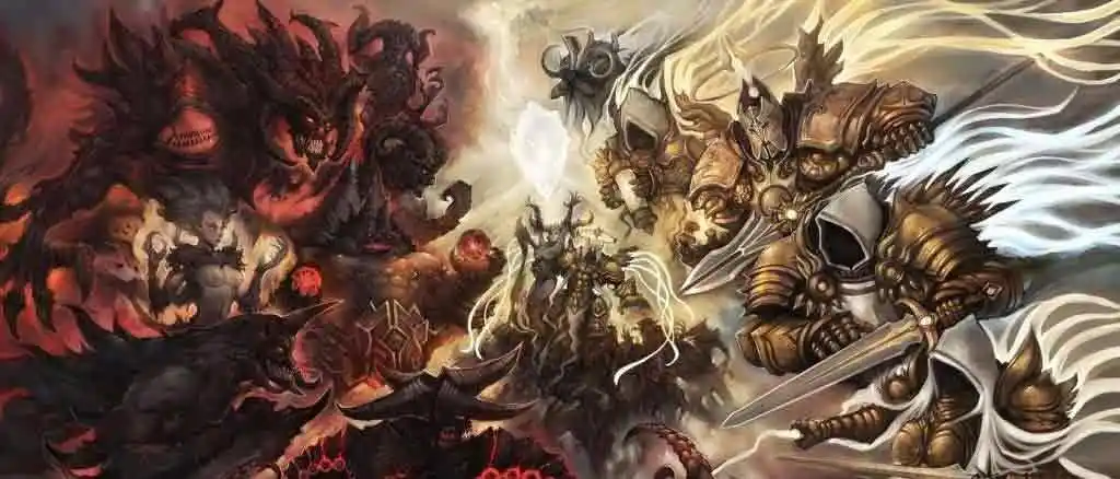 无尽之战在两个高等存在灭亡后以另一种形式继续了下去,天使和恶魔在