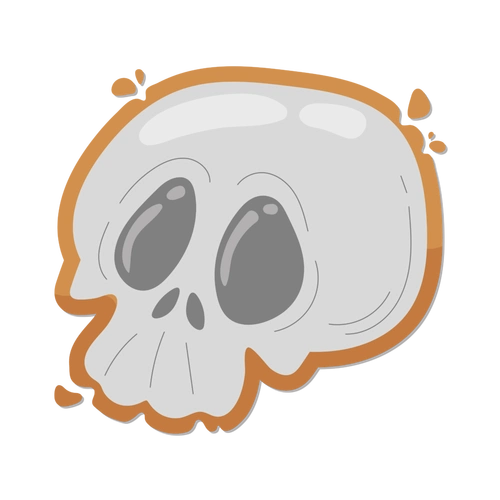 手绘骷髅头图片-卡通手绘骷髅头矢量素材下载_懒人图库