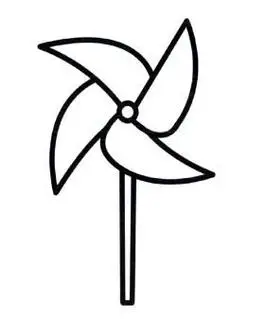 风车怎么画风车怎么画简笔画