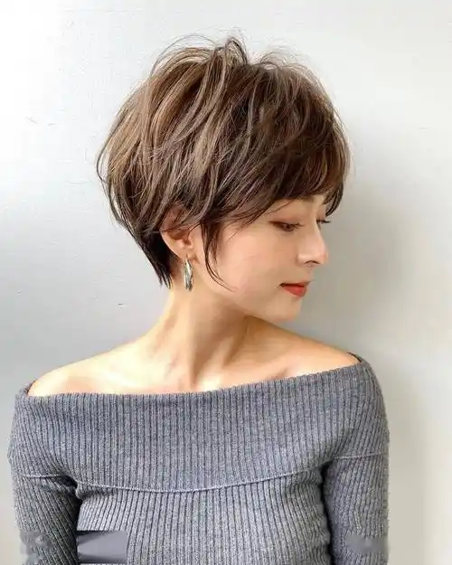 这30款流行的纹理烫短发烫发既简单易打理又时尚大气时髦又洋气,整个