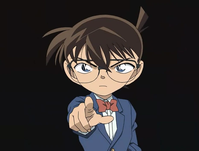 名侦探柯南:柯南破案时的神情六张图很迷人,收藏,收藏!