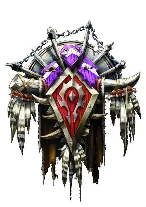 哪有魔兽世界部落的标志图片?