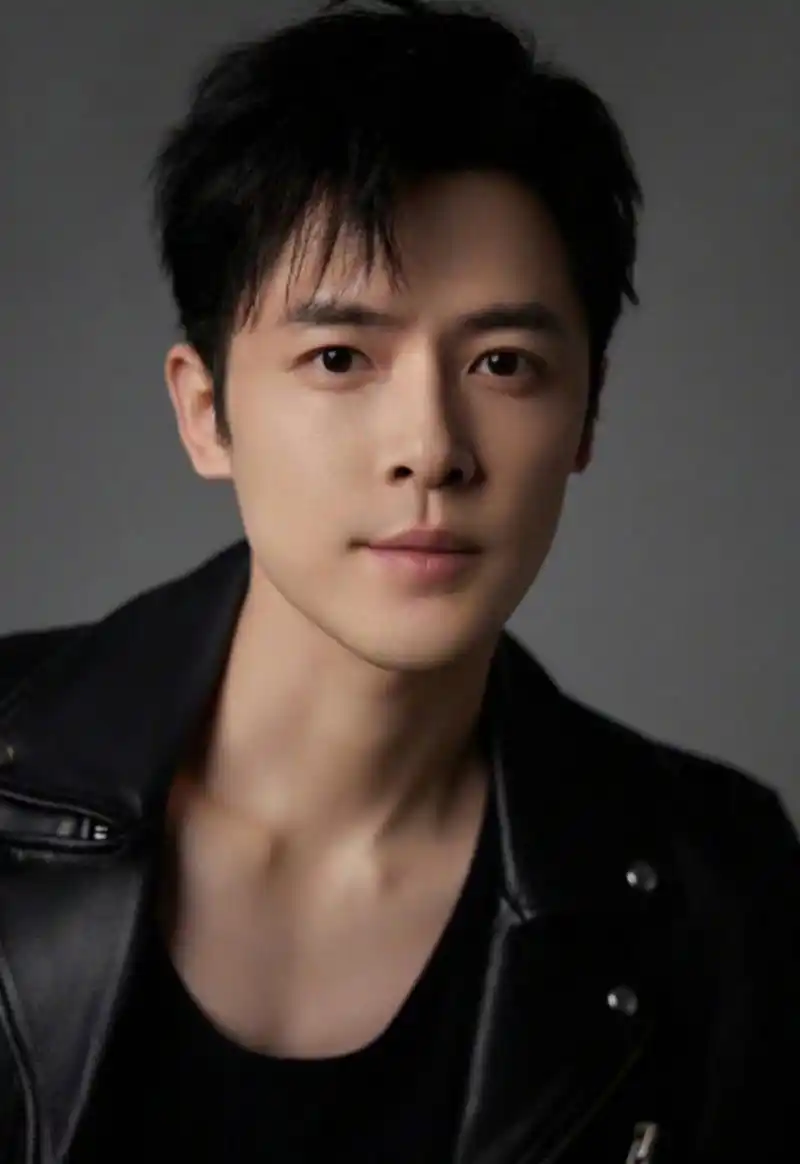 好久不见的付辛博帅照来了,黑白色的他更有魅力.