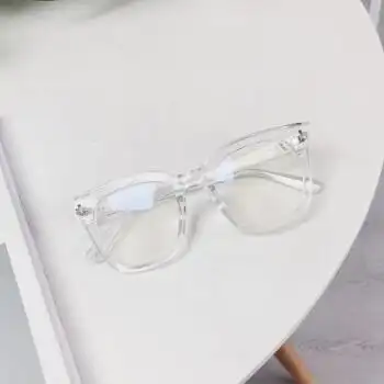 眼镜框架女防蓝光辐射方形男黑框网红大脸潮透明框近视左右眼各150度