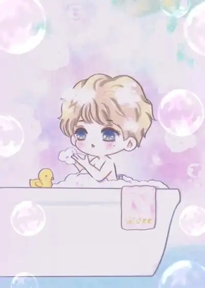 蔡徐坤可爱动漫图来喽!