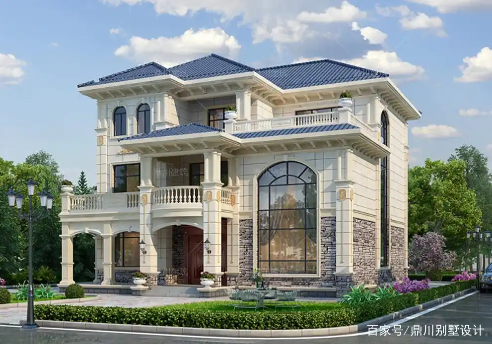 10套精美农村别墅,外观霸气富贵,妥妥的欧式豪宅