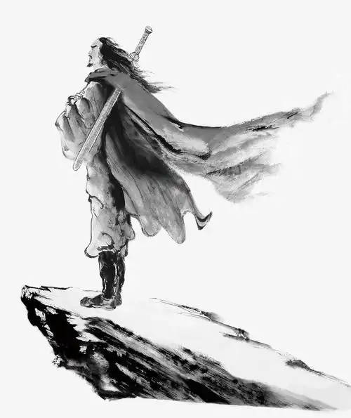 《剑客应该是这样子的》,和云南诗人董见良先生的《剑客》