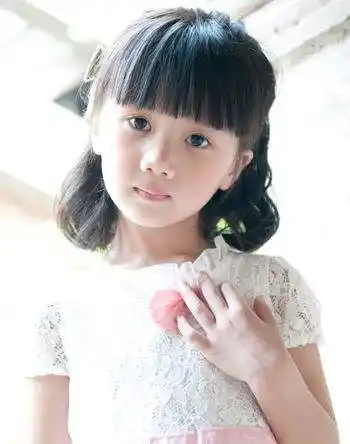 女童梨花头短发发型图片 化身可爱小淑女感觉