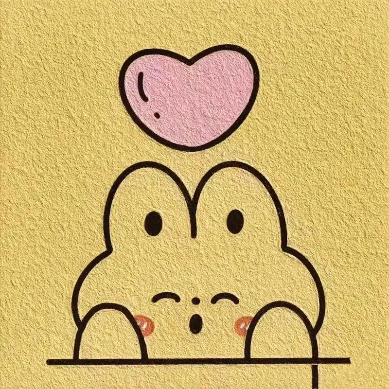 爱心小兔子简笔画教学可爱的小白兔比心快艾特你的闺蜜给你画