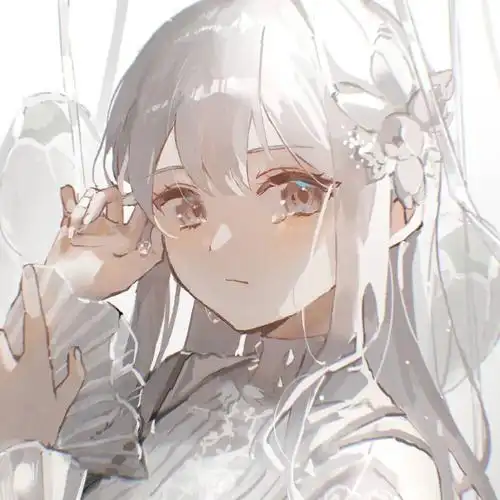 动漫二次元头像精选二次元动漫少女头像敲级温柔可爱美腻的二次元头像