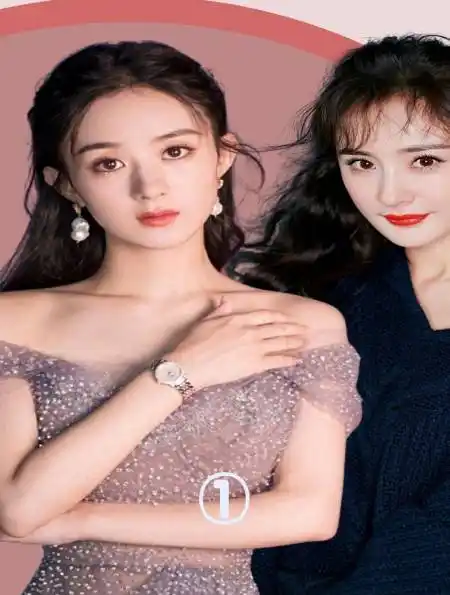 赵丽颖主动跟杨幂打招呼,有谁注意到杨幂的反应?尴尬的直叹气1-度小视