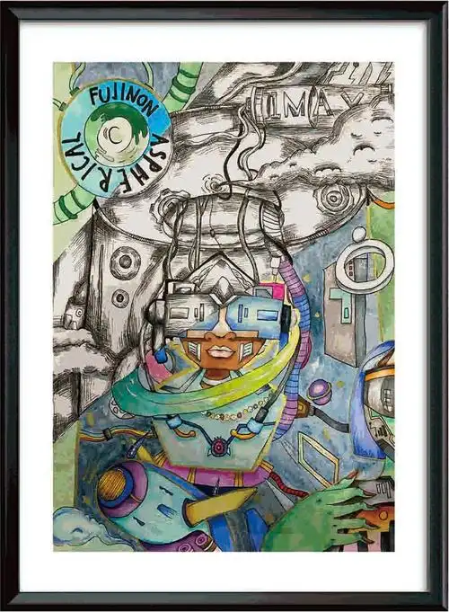 科创筑梦 创"画"未来——西安经开第一学校儿童科学幻想画作品欣赏(第