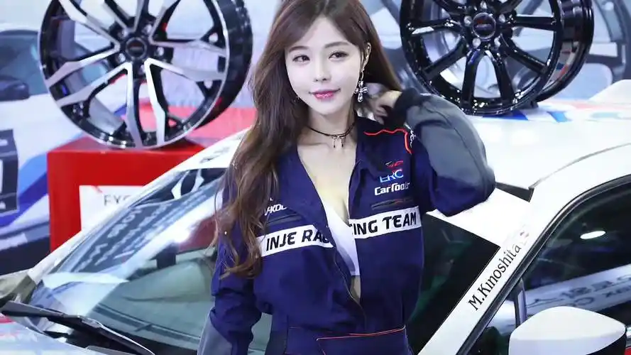 韩国车展美女车模徐珍雅(seo jinah)#车模#模特