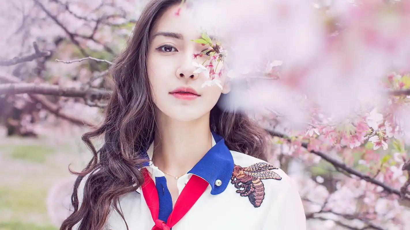 杨颖angelababy高清摄影宽屏壁纸二