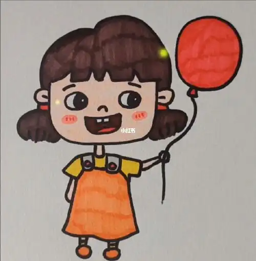 画画  #零基础学画画  #简笔画  #画个简笔画  #小女孩简笔画  #女孩