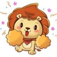 狮子头像卡通图片大全【点击鼠标右键下载】
