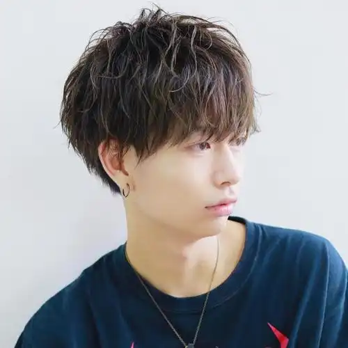 男士纹理烫发型图(今年最流行的男发型和颜色)(5)