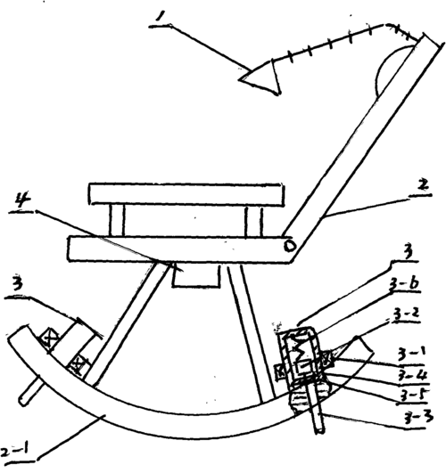 cn202005445u_环保摇椅失效