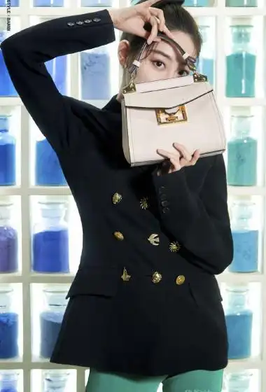 祝绪丹西装夹克酷美写真图片26