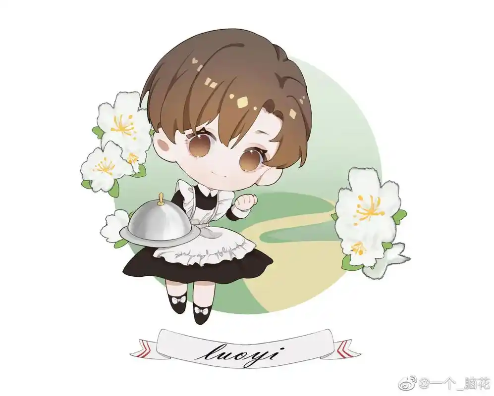 188男团 #全员q版女装图 洛温女仆 魔法少女寒故 兔女 - 抖音