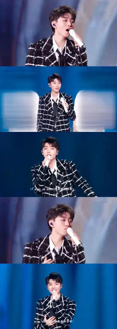 王俊凯三宫格壁纸