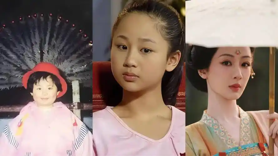 演员旧照,有童年照有出道初期照,一对比差别还真大