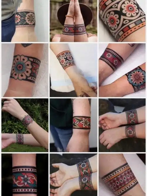 手环纹身图案分享