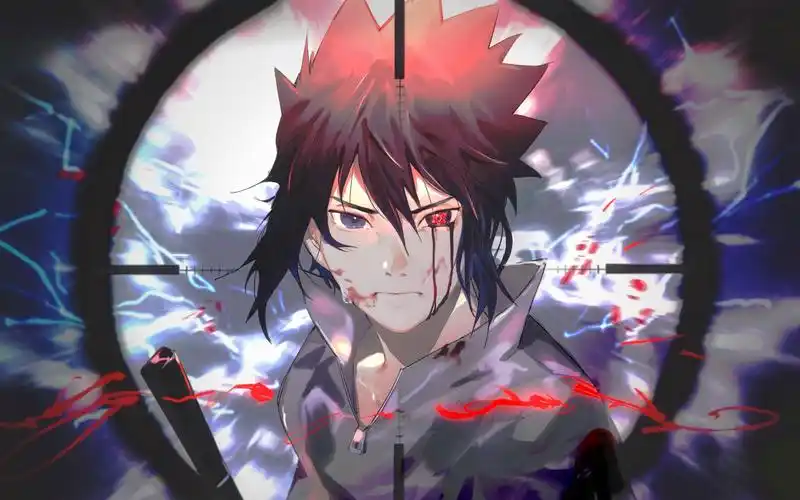 火影忍者# 宇智波佐助 lof画师 洛色黎明 - 堆糖,美图壁纸兴趣汕