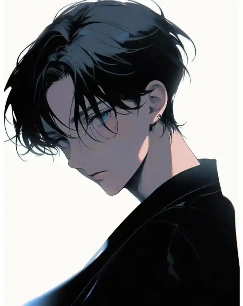 黑暗系画风的喜欢吗?#动漫头像# #二次元美图