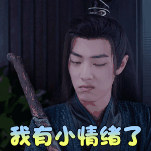 陈情令魔道祖师肖战魏无羡表情包32
